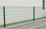 Post 60x40mm with ZnPVC base 1400mm green