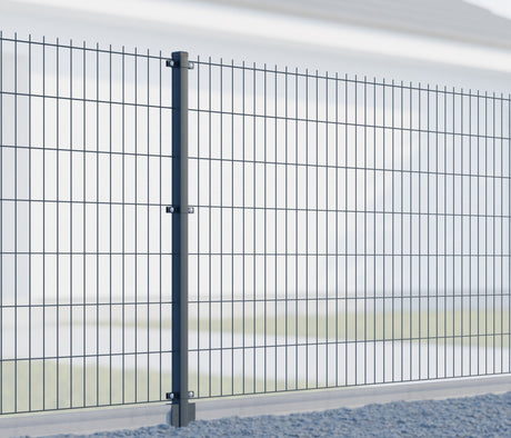 Pfosten 60x40mm ZnPVC 2500mm anthrazit