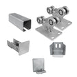 Bodenführung-Set Clasic rostfrei 58x58mm