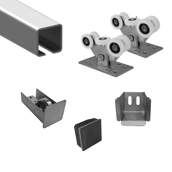 Bodenführung-Set Clasic,Zn, NYLON,60x60mm