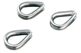 Inox cable clamp - anchor