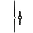 Decorated rod h900, b58mm, P/035A-12x12