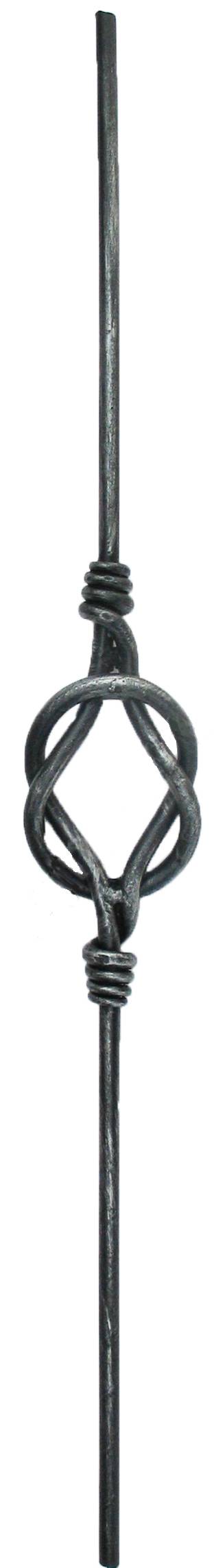 Zierstab mit Element D12, h900mm