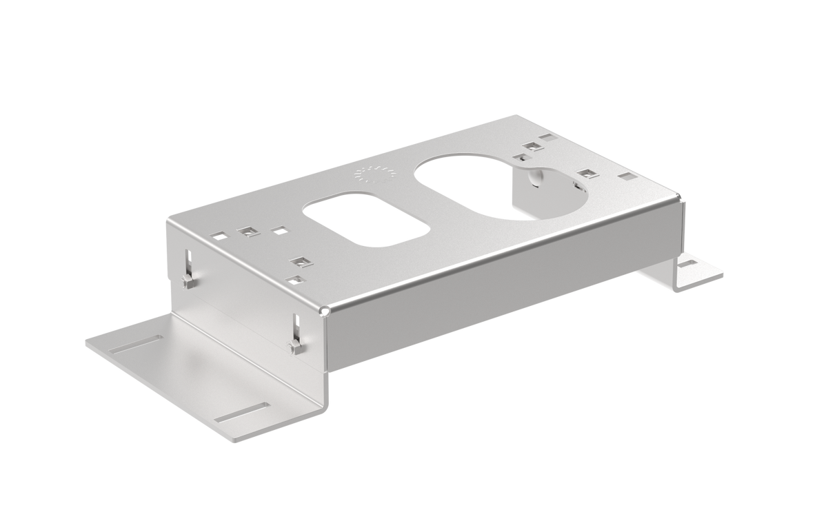 Universeller Sockel für Schiebetorantriebe