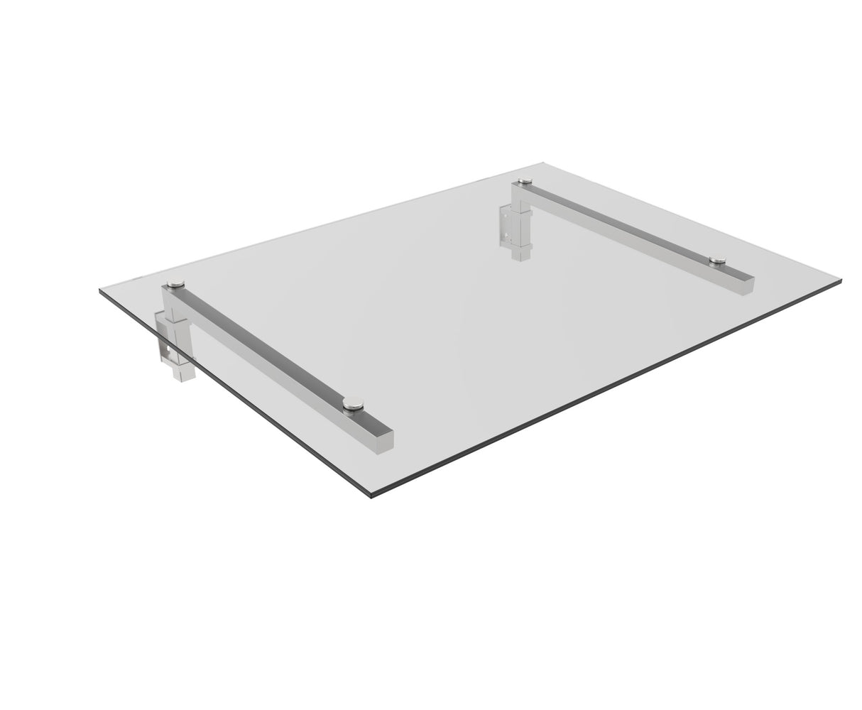 Vordachsystem ohne Glas AISI304