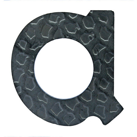 Geschmiedeter Buchstabe "a" h 70, t3mm