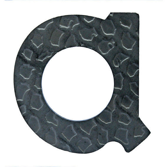 Geschmiedeter Buchstabe "a" h 70, t3mm