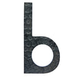 Geschmiedeter Buchstabe "b" h120, t3mm