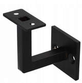 Handlaufhalter an die Wand, Schwarz, Fe