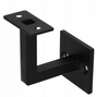 Handlaufhalter an die Wand, Schwarz, Fe