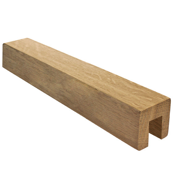 Holzgriff - Glashalter EICHE