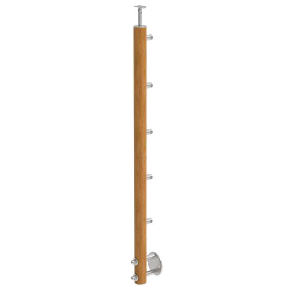 Stab DUBD50/5x12mm, h=100cm, BK-gerade EICHE (OAK),