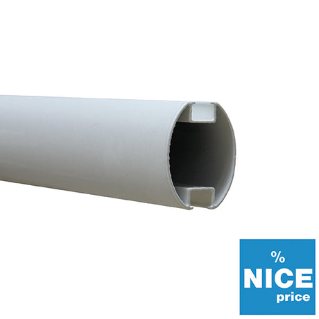 Absperrarm, oval Al - 69x92x5150mm