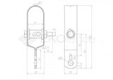 Spanner ZnPVC RAL 6005 PVC