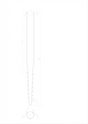Ground screw 68x1,5x800mm, 3xM8