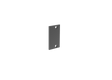 Aluminiumabdeckung des Adapters für Jalousien 66x40 R7016